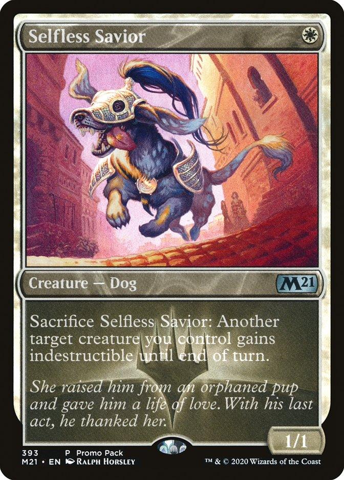 Selfless Savior (Promo Pack) [Core Set 2021 Promos] - Trinity Hobby