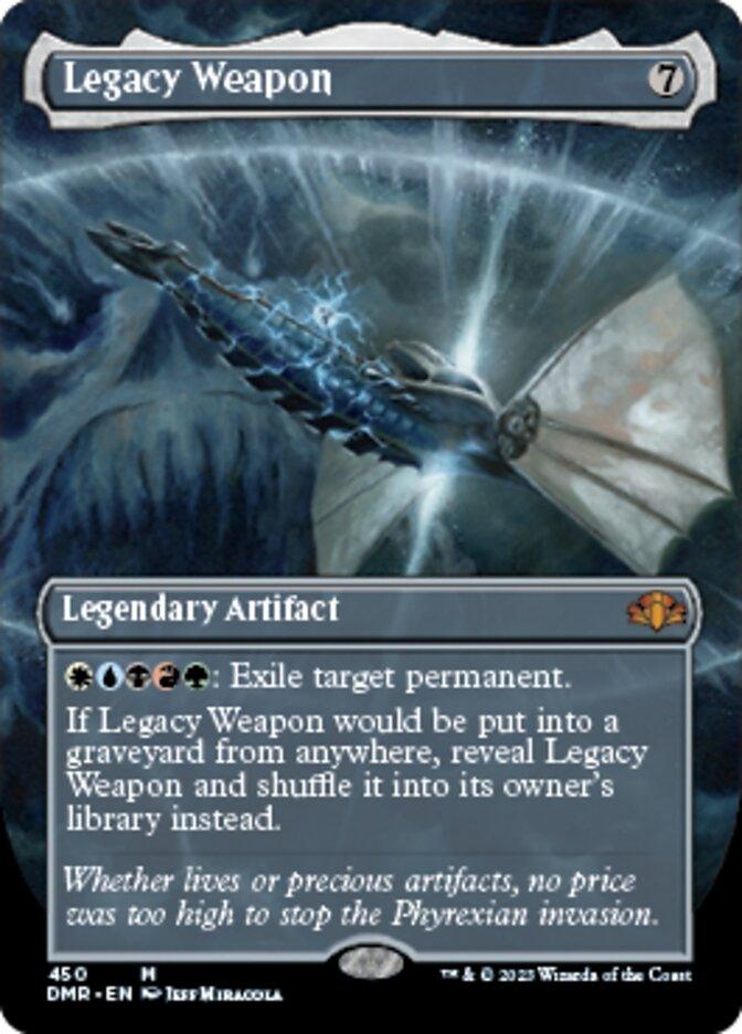 Legacy Weapon (Borderless Alternate Art) [Dominaria Remastered] - Trinity Hobby