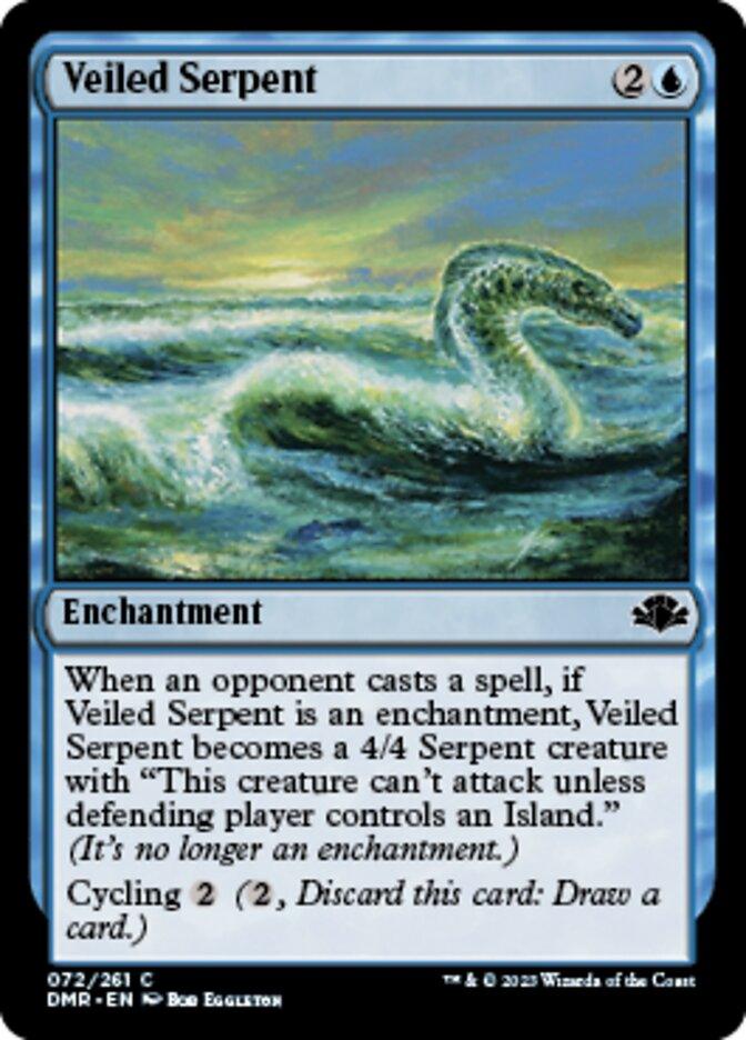 Veiled Serpent [Dominaria Remastered] - Trinity Hobby