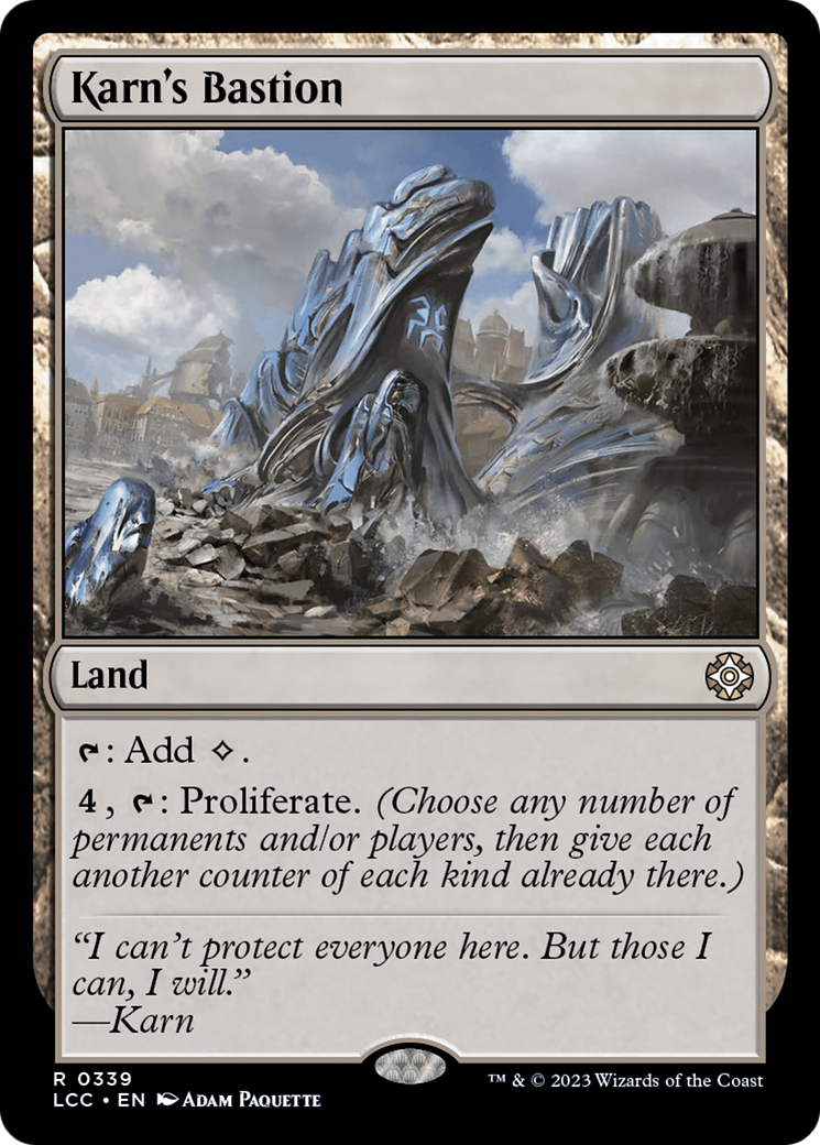 Karn's Bastion [The Lost Caverns of Ixalan Commander] - Trinity Hobby