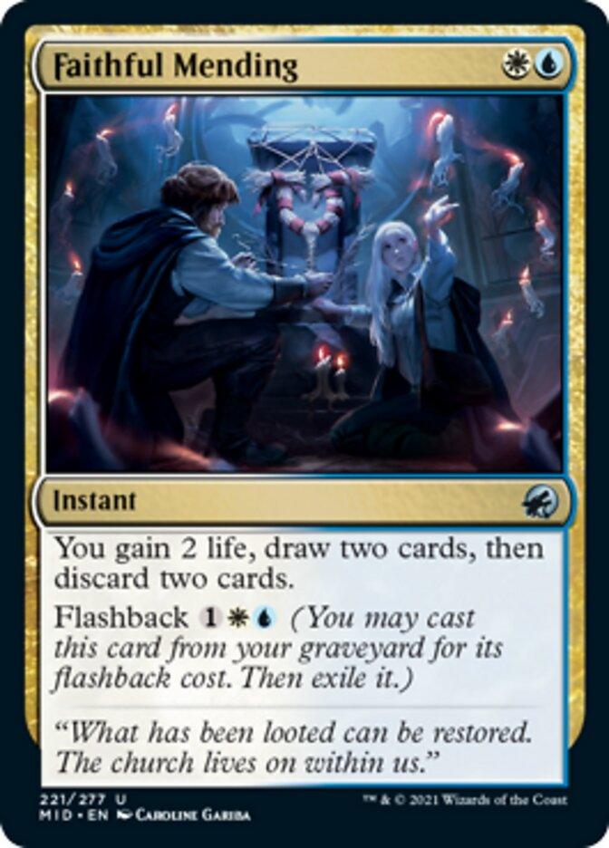 Faithful Mending [Innistrad: Midnight Hunt] - Trinity Hobby