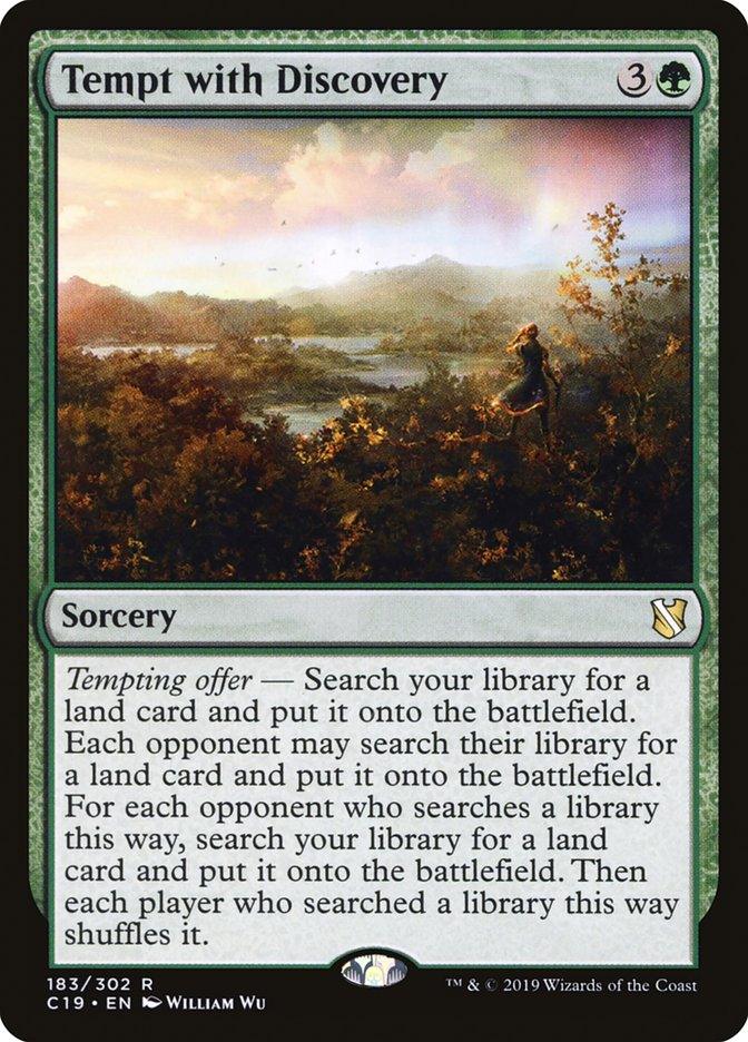 Tempt with Discovery [Commander 2019] - Trinity Hobby