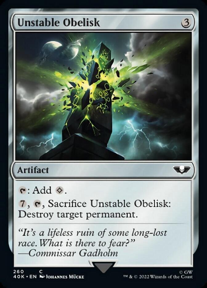 Unstable Obelisk [Warhammer 40,000] - Trinity Hobby