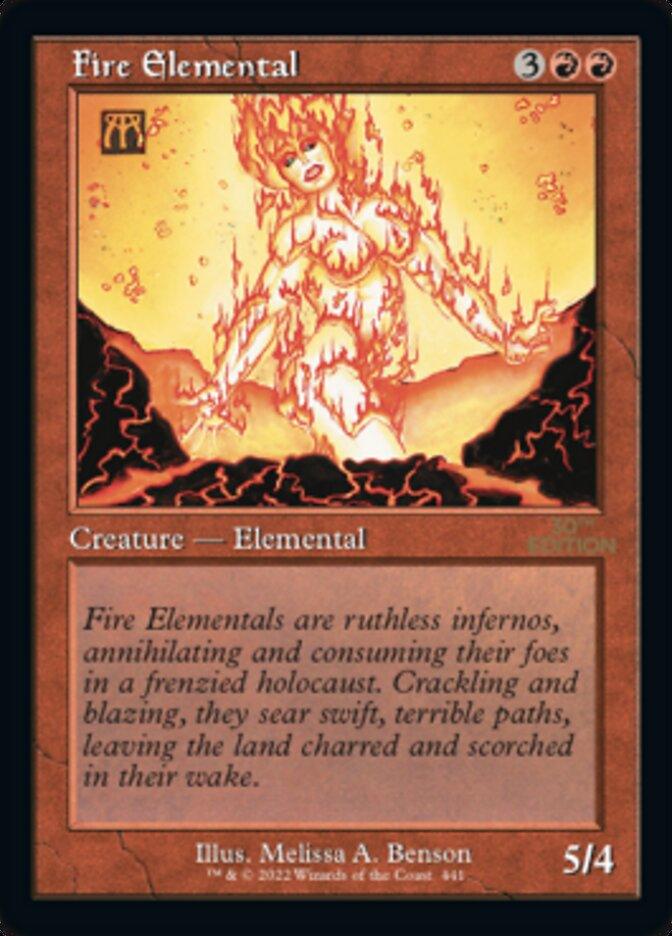 Fire Elemental (Retro) [30th Anniversary Edition] - Trinity Hobby