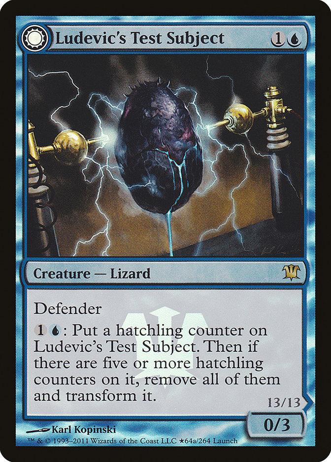Ludevic's Test Subject // Ludevic's Abomination (Launch) [Innistrad Prerelease Promos] - Trinity Hobby