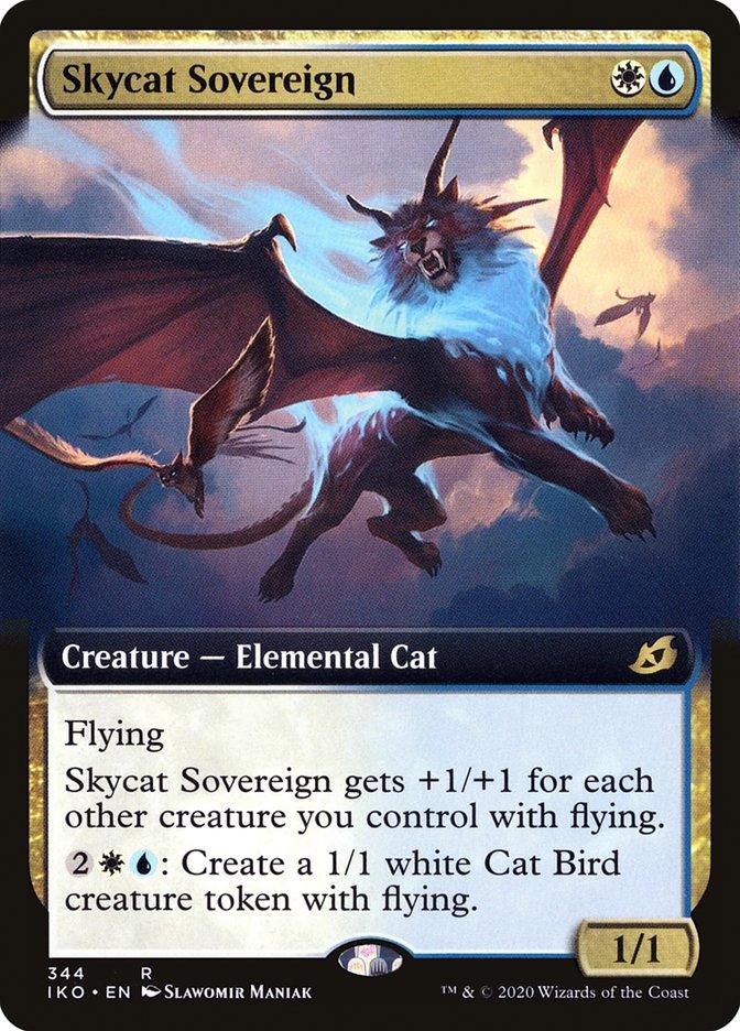 Skycat Sovereign (Extended Art) [Ikoria: Lair of Behemoths] - Trinity Hobby