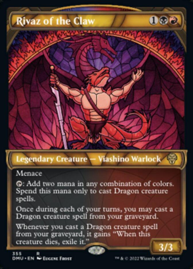 Rivaz of the Claw (Showcase Textured) [Dominaria United] - Trinity Hobby