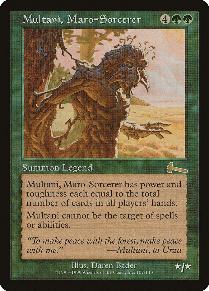 Multani, Maro-Sorcerer [Urza's Legacy] - Trinity Hobby