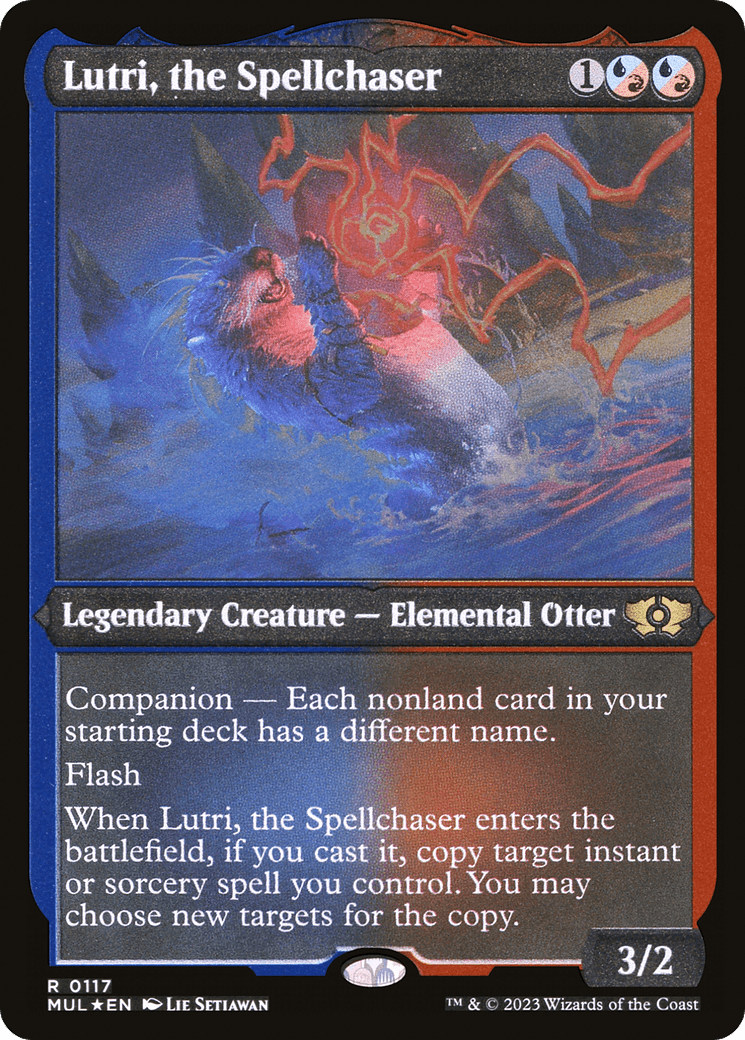 Lutri, the Spellchaser (Foil Etched) [Multiverse Legends] - Trinity Hobby