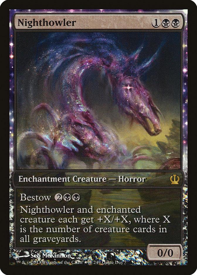 Nighthowler (Game Day) (Extended Art) [Theros Promos] - Trinity Hobby
