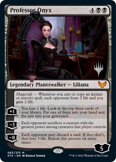 Professor Onyx (Promo Pack) [Strixhaven: School of Mages Promos] - Trinity Hobby