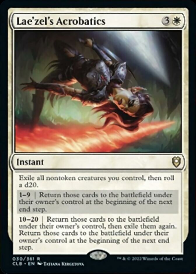 Lae'zel's Acrobatics [Commander Legends: Battle for Baldur's Gate] - Trinity Hobby
