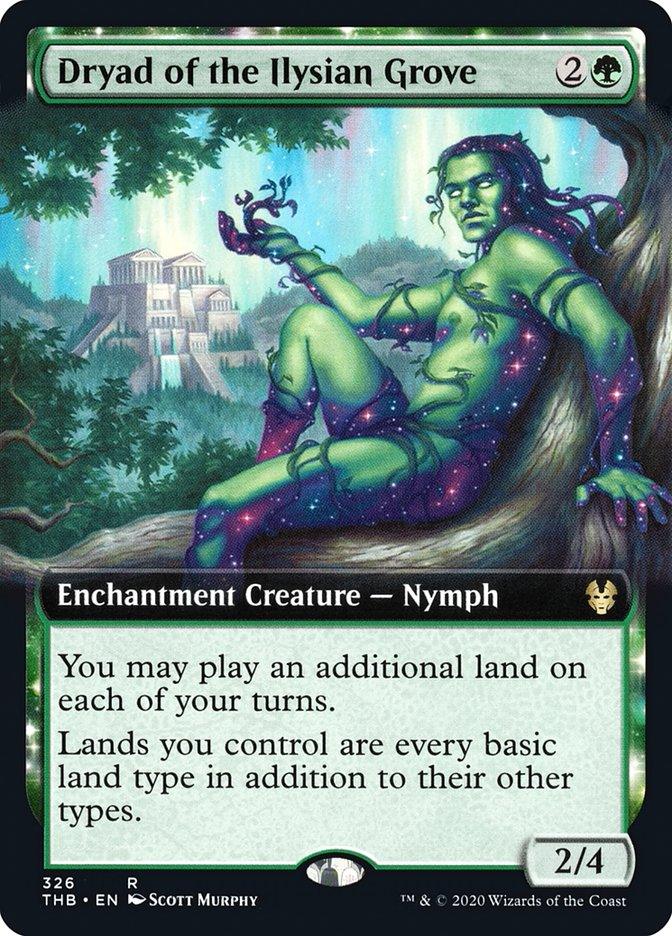 Dryad of the Ilysian Grove (Extended Art) [Theros Beyond Death] - Trinity Hobby