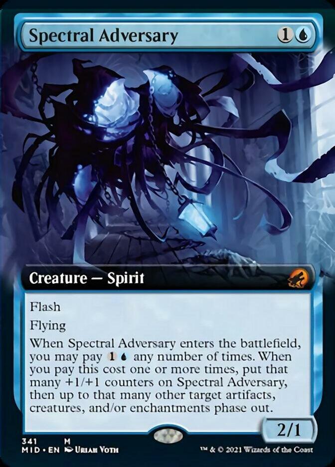Spectral Adversary (Extended Art) [Innistrad: Midnight Hunt] - Trinity Hobby