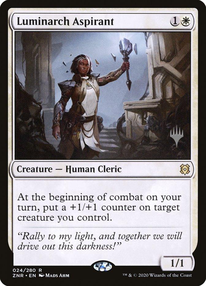 Luminarch Aspirant (Promo Pack) [Zendikar Rising Promos] - Trinity Hobby