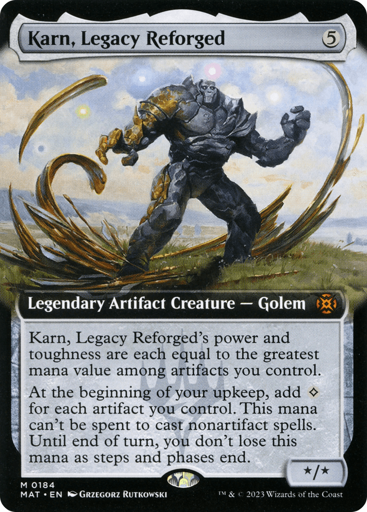 Karn, Legacy Reforged (Extended Art) [March of the Machine: The Aftermath] - Trinity Hobby