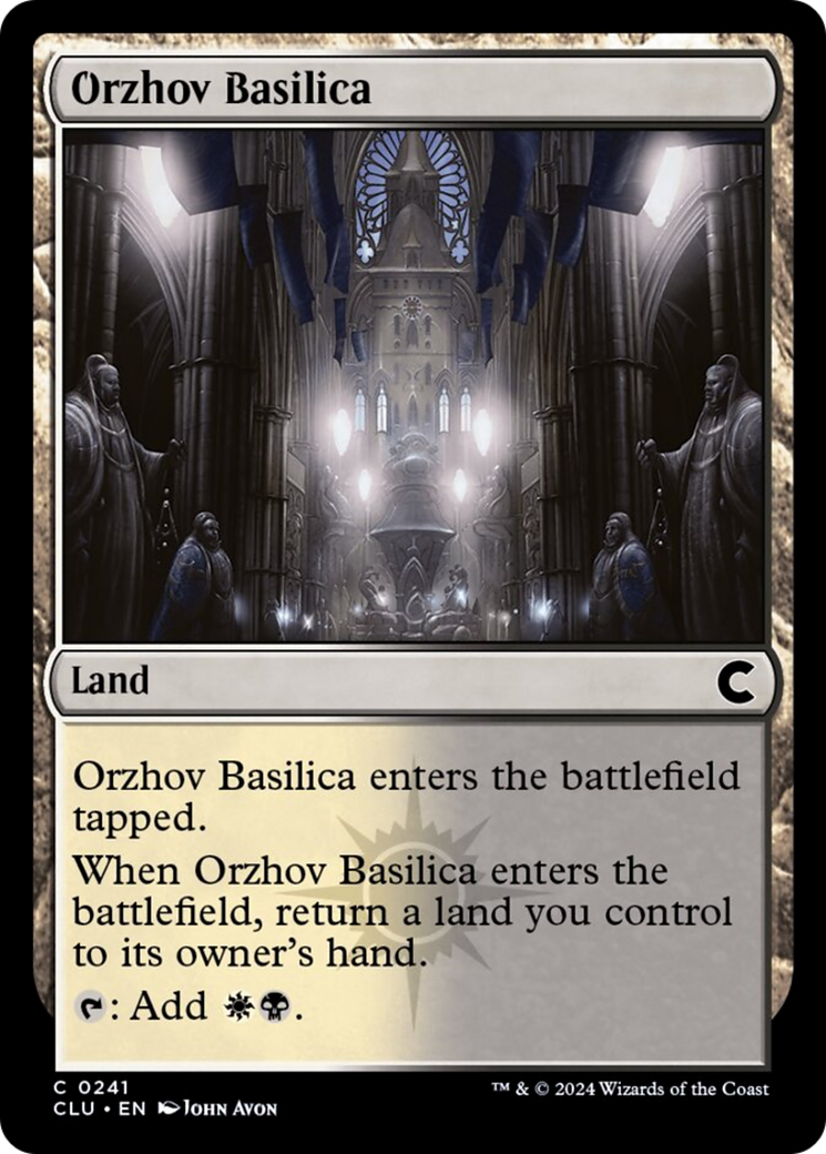 Orzhov Basilica [Ravnica: Clue Edition] - Trinity Hobby