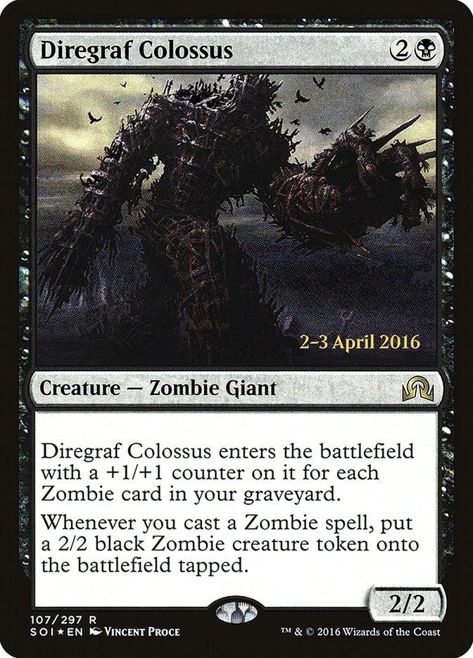 Diregraf Colossus [Shadows over Innistrad Prerelease Promos] - Trinity Hobby