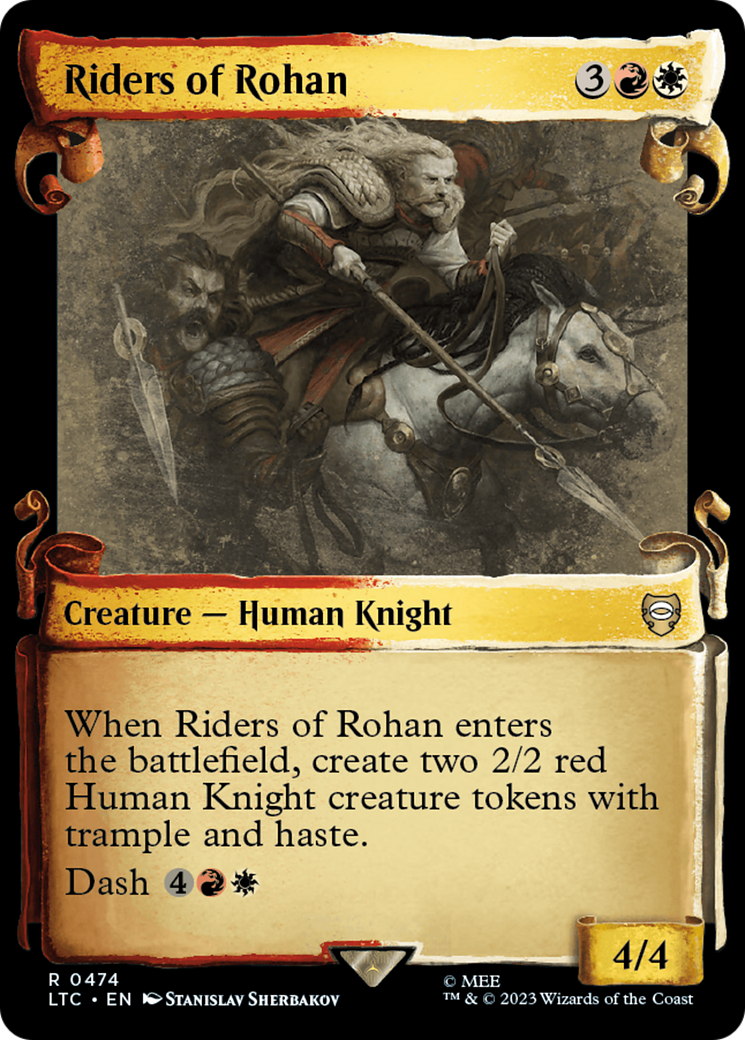 Riders of Rohan [The Lord of the Rings: Tales of Middle-Earth Commander Showcase Scrolls] - Trinity Hobby