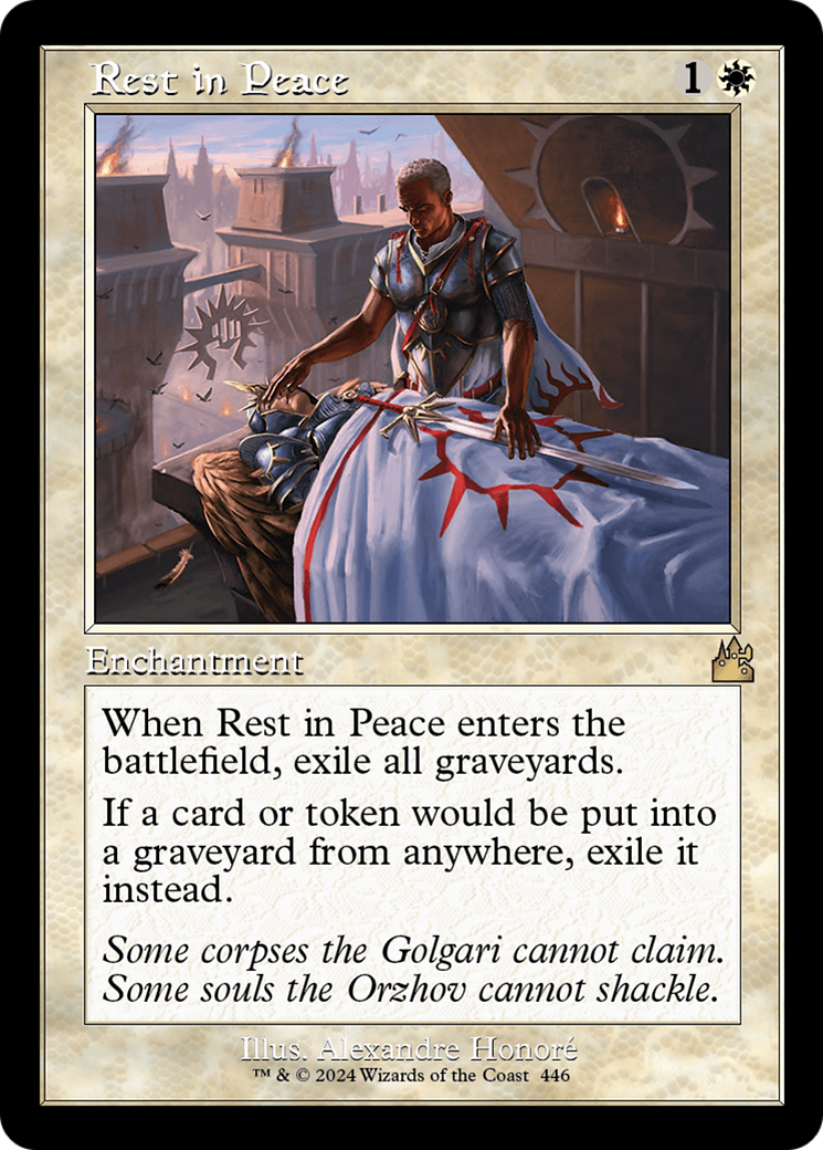 Rest in Peace (Retro Frame) [Ravnica Remastered] - Trinity Hobby