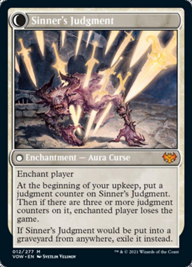 Faithbound Judge // Sinner's Judgment [Innistrad: Crimson Vow] - Trinity Hobby