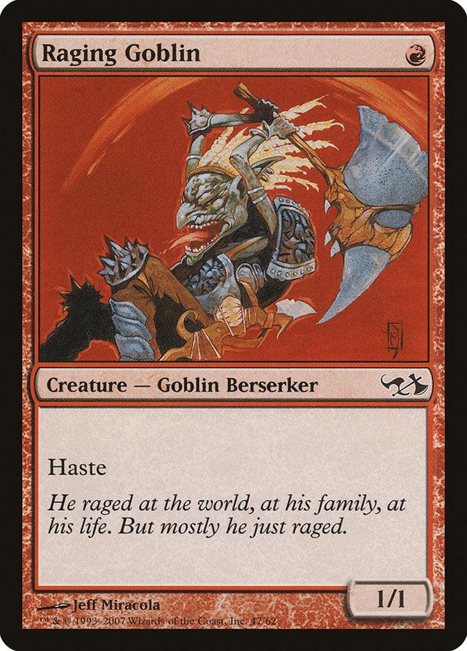 Raging Goblin [Duel Decks: Elves vs. Goblins] - Trinity Hobby