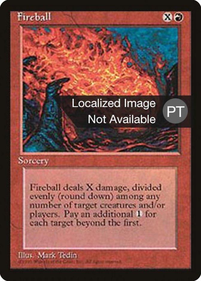 Fireball [Fourth Edition (Foreign Black Border)] - Trinity Hobby