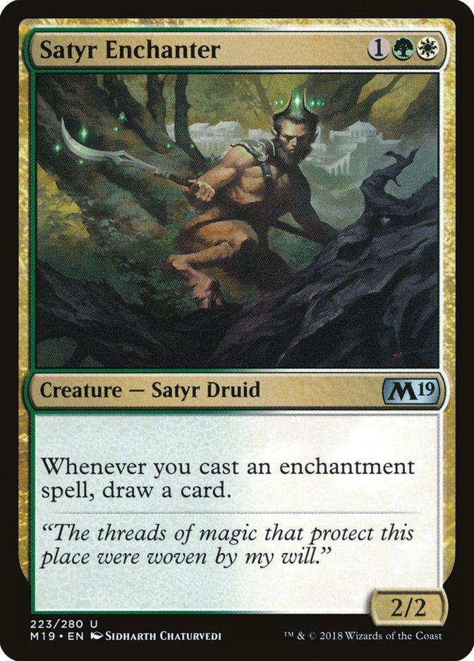Satyr Enchanter [Core Set 2019] - Trinity Hobby