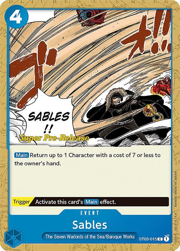 Sables [Super Pre-Release Starter Deck: The Seven Warlords of the Sea] - Trinity Hobby