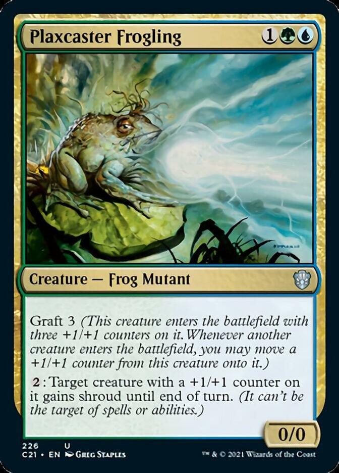 Plaxcaster Frogling [Commander 2021] - Trinity Hobby