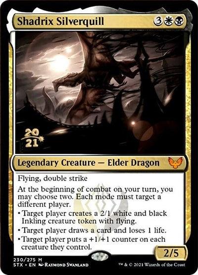 Shadrix Silverquill [Strixhaven: School of Mages Prerelease Promos] - Trinity Hobby