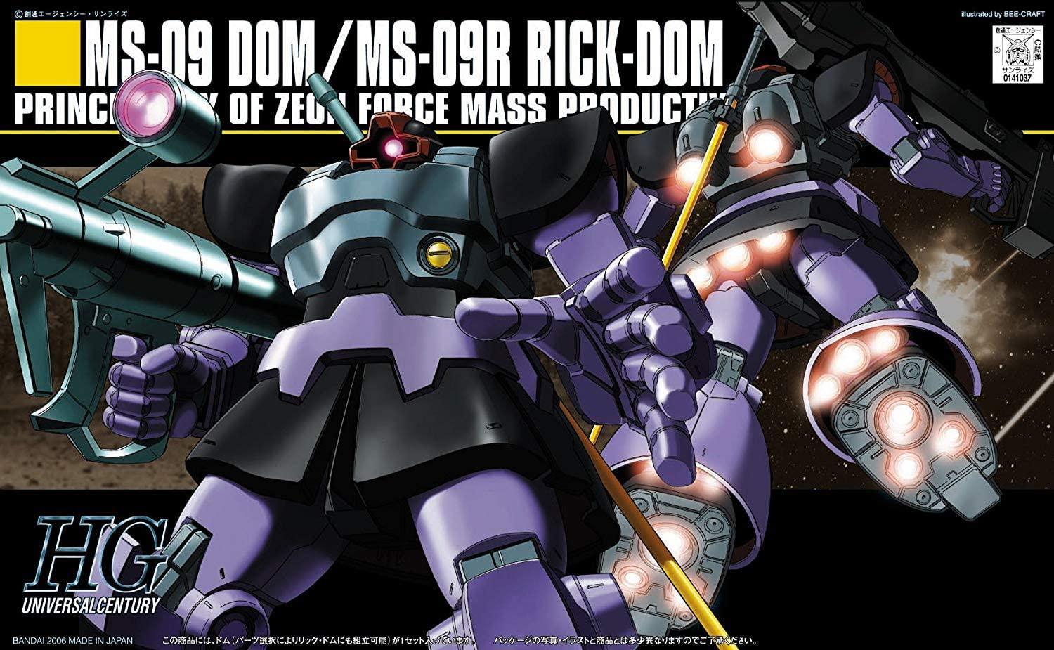 [Sale] HGUC 1/144 #59 Dom / Rickdom