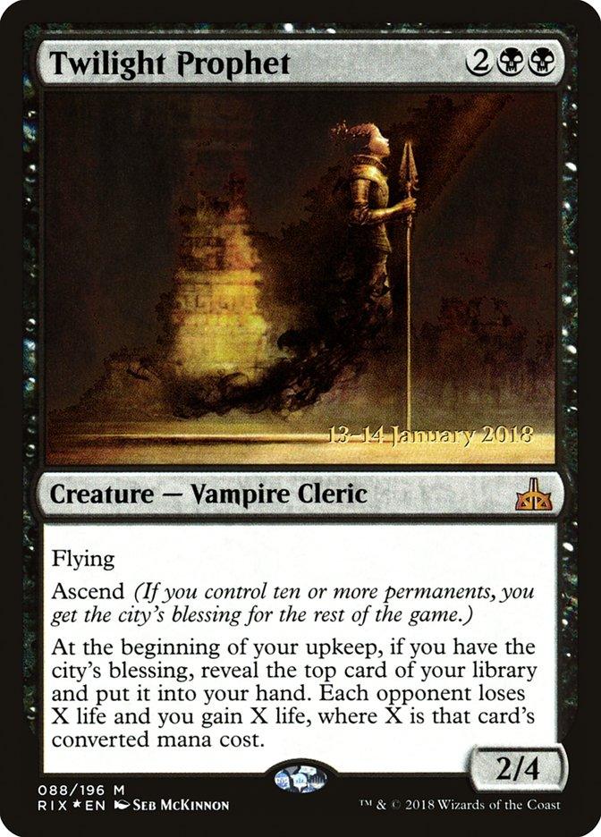 Twilight Prophet [Rivals of Ixalan Prerelease Promos] - Trinity Hobby