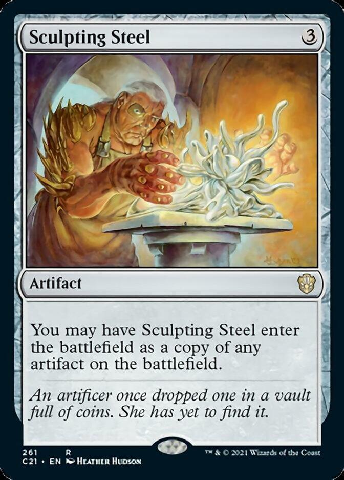 Sculpting Steel [Commander 2021] - Trinity Hobby