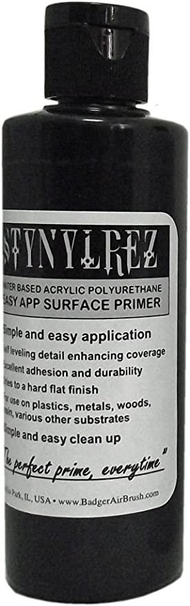 STYNYLREZ BLACK GLOSS PRIMER 4 oz - Trinity Hobby