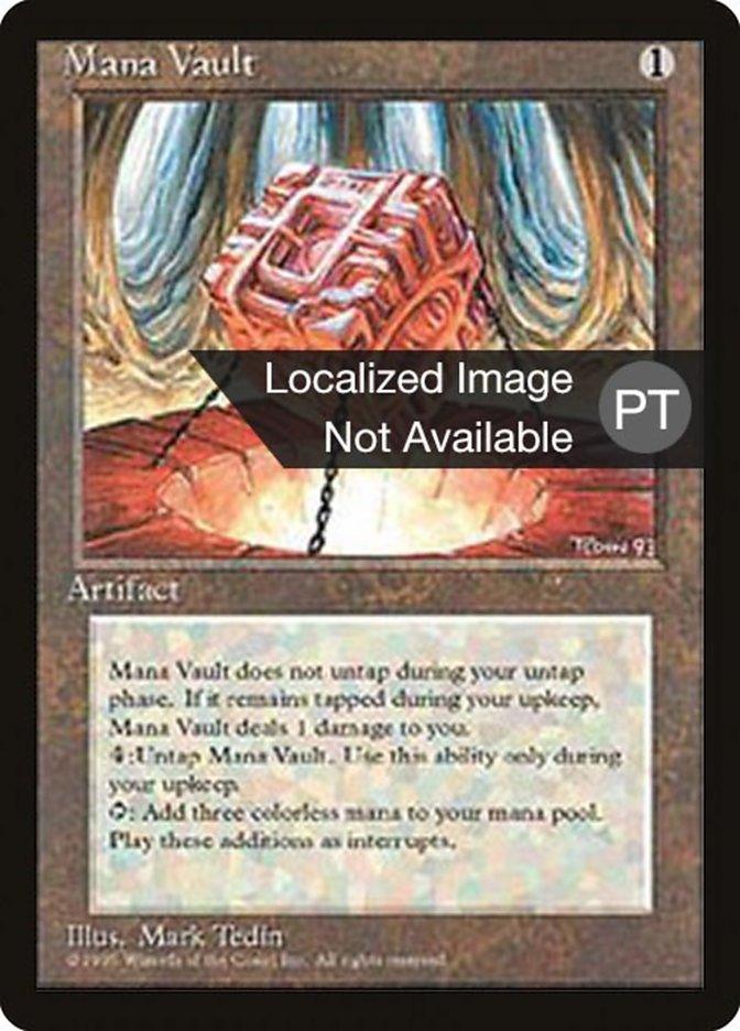 Mana Vault [Fourth Edition (Foreign Black Border)] - Trinity Hobby