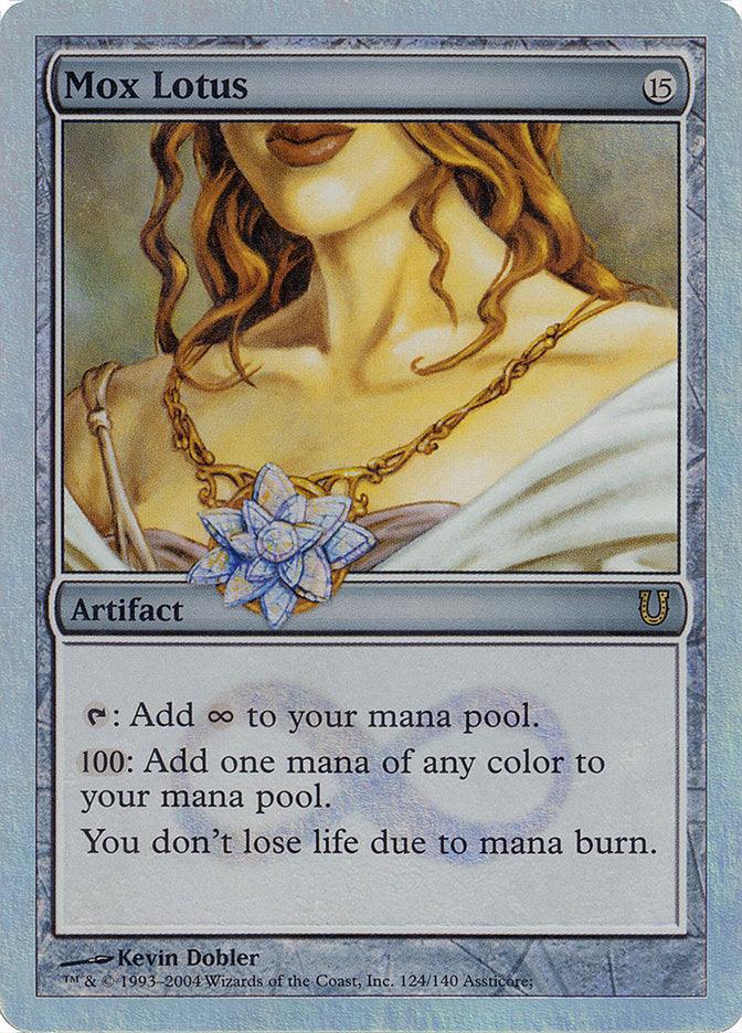 Mox Lotus (Alternate Foil) [Unhinged] - Trinity Hobby