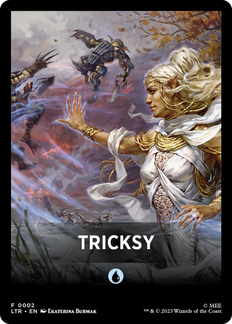 Tricksy Theme Card [The Lord of the Rings: Tales of Middle-Earth Tokens] - Trinity Hobby