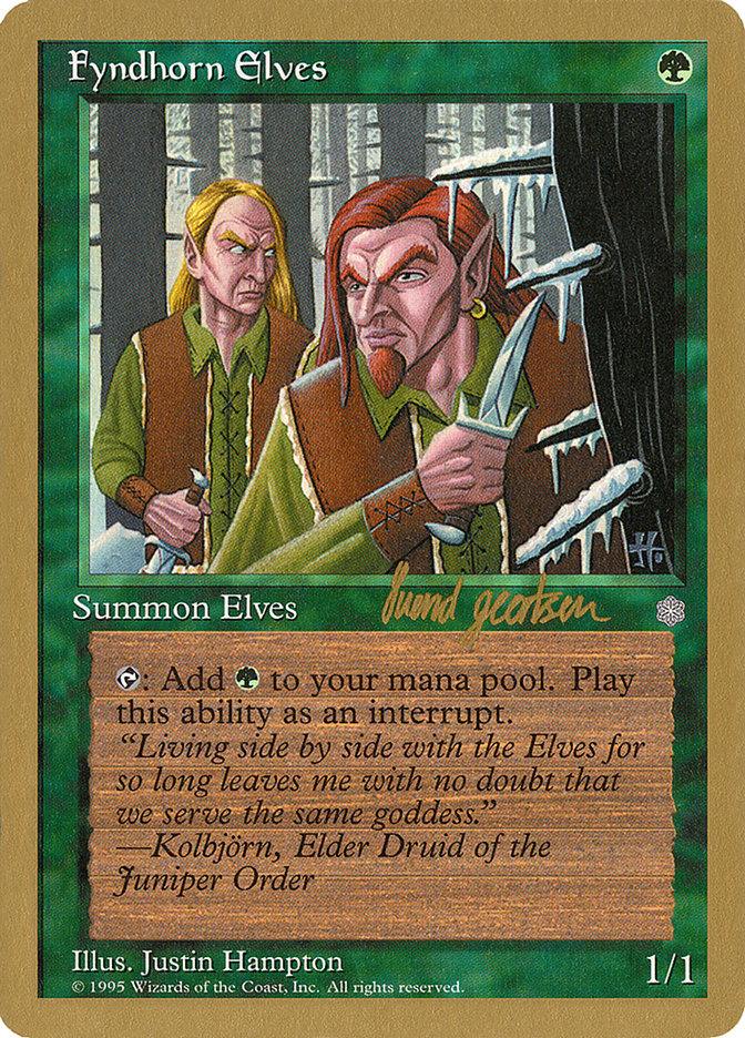 Fyndhorn Elves (Svend Geertsen) [World Championship Decks 1997] - Trinity Hobby