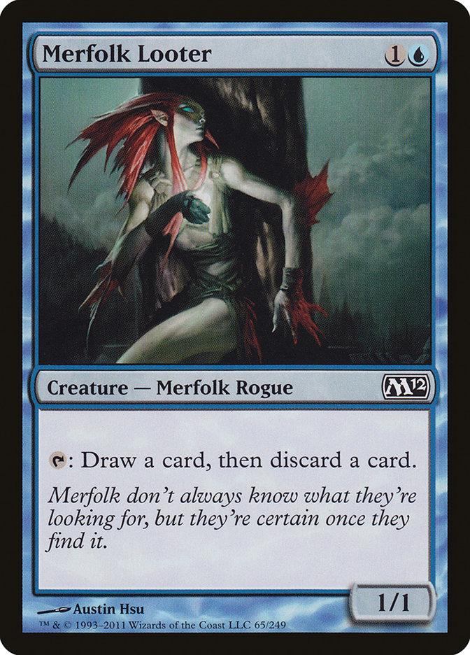 Merfolk Looter [Magic 2012] - Trinity Hobby