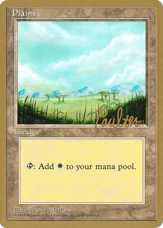Plains (pp365) (Preston Poulter) [Pro Tour Collector Set] - Trinity Hobby