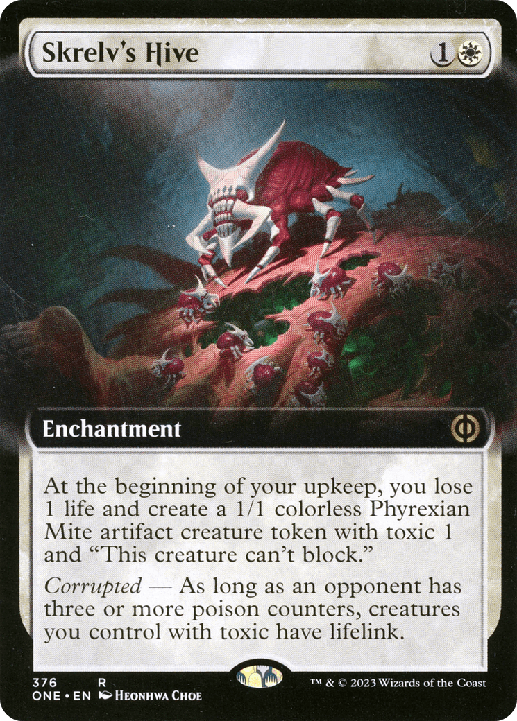 Skrelv's Hive (Extended Art) [Phyrexia: All Will Be One] - Trinity Hobby