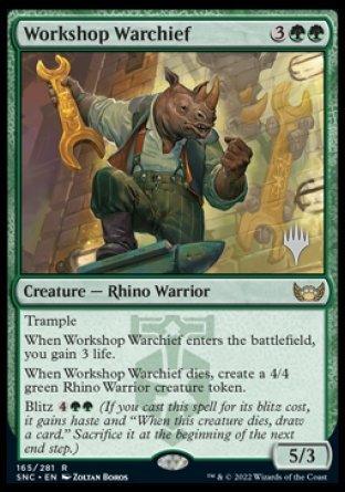 Workshop Warchief (Promo Pack) [Streets of New Capenna Promos] - Trinity Hobby