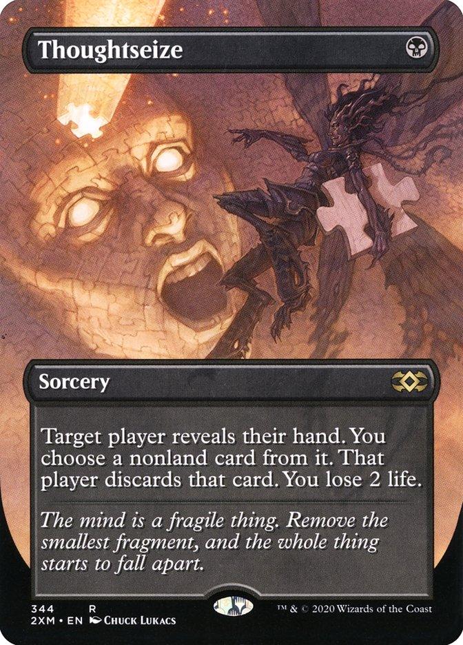 Thoughtseize (Toppers) [Double Masters] - Trinity Hobby