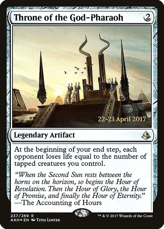 Throne of the God-Pharaoh [Amonkhet Prerelease Promos] - Trinity Hobby
