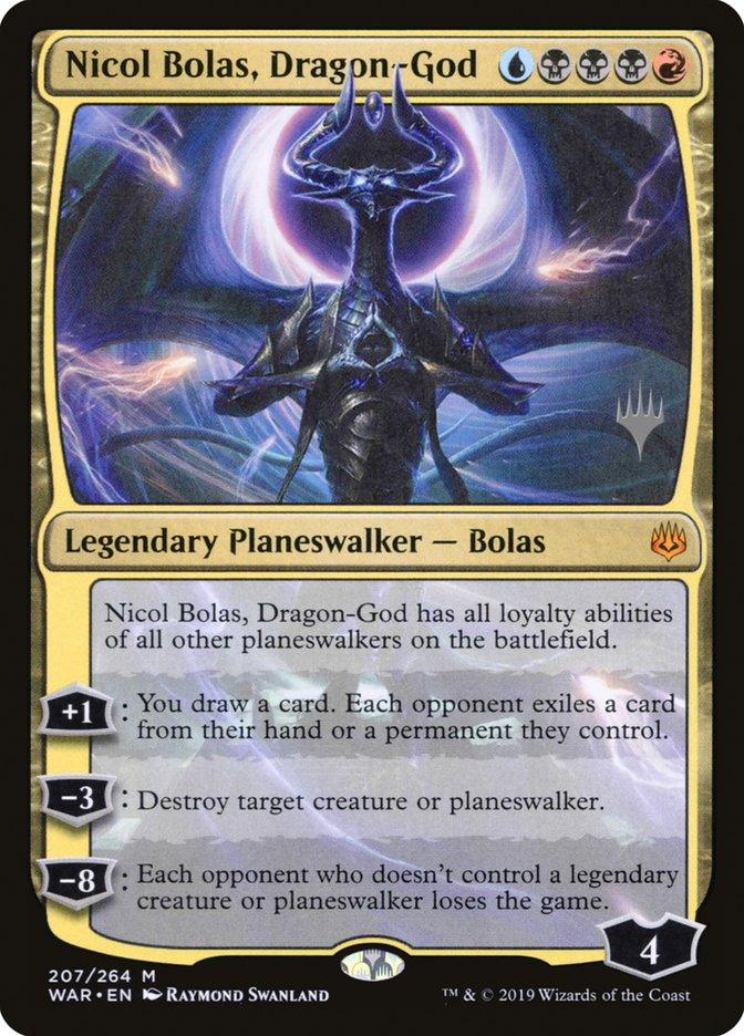 Nicol Bolas, Dragon-God (Promo Pack) [War of the Spark Promos] - Trinity Hobby