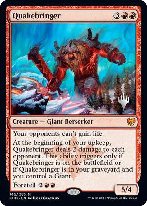 Quakebringer (Promo Pack) [Kaldheim Promos] - Trinity Hobby