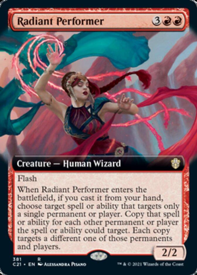 Radiant Performer (Extended Art) [Commander 2021] - Trinity Hobby