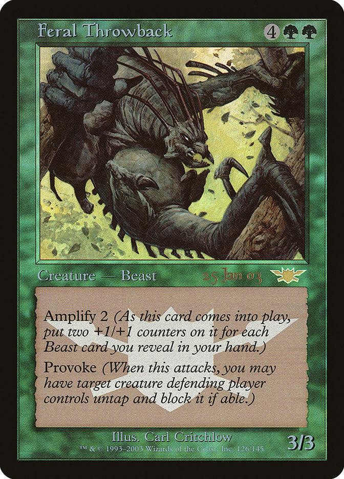 Feral Throwback [Legions Promos] - Trinity Hobby