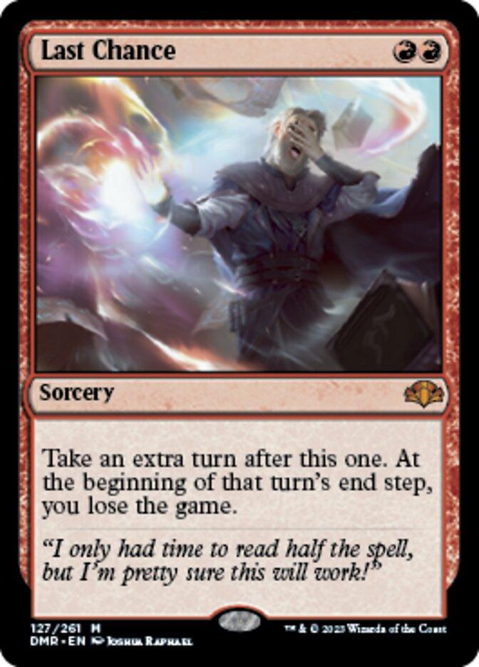 Last Chance [Dominaria Remastered] - Trinity Hobby